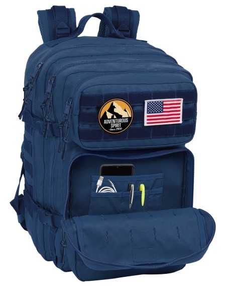 MOCHILA MILITAR PORTATIL 15,6'' SAFTA BASIC "MARINO" Moch...