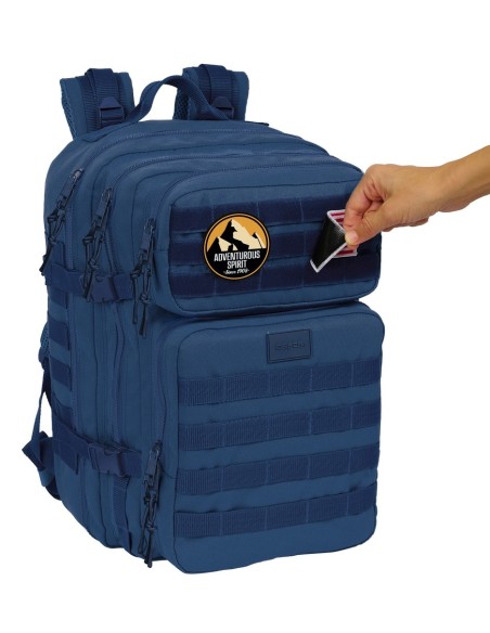 MOCHILA MILITAR PORTATIL 15,6'' SAFTA BASIC "MARINO" Moch...