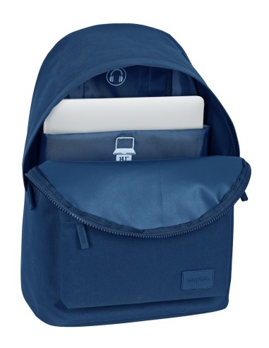 MOCHILA PARA PORTATIL 14,1" SAFTA BASIC "MARINO" Mochilas...