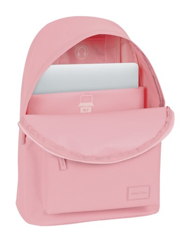 MOCHILA PARA PORTATIL 14,1" SAFTA BASIC "ROSA" Mochilas p...