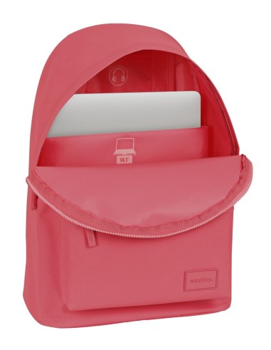 MOCHILA PARA PORTATIL 14,1" SAFTA BASIC "MARSALA" Mochila...