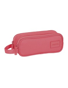 PORTATODO DOBLE SAFTA BASIC "MARSALA" Portatodo Estuche |...