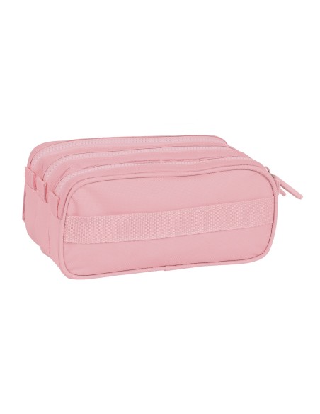 PORTATODO TRIPLE BIG SAFTA BASIC "ROSA" Portatodo Estuche...