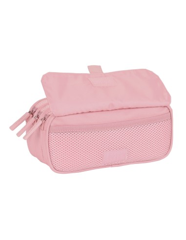 PORTATODO TRIPLE BIG SAFTA BASIC "ROSA" Portatodo Estuche...