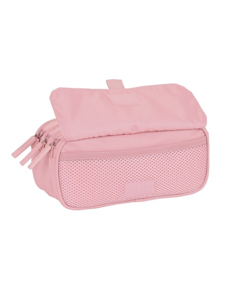 PORTATODO TRIPLE BIG SAFTA BASIC "ROSA" Portatodo Estuche...