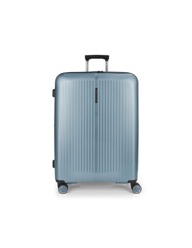 Maleta Trolley Grande Gabol Brooklyn Azul Claro Maletas G...