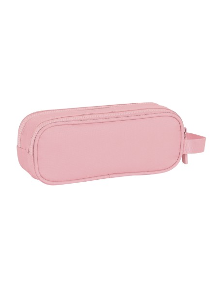 PORTATODO DOBLE SAFTA BASIC "ROSA" Portatodo Estuche | Fr...