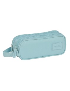 PORTATODO DOBLE SAFTA BASIC AZUL Portatodo Estuche | Fraber