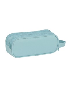 PORTATODO DOBLE SAFTA BASIC AZUL Portatodo Estuche | Fraber 2