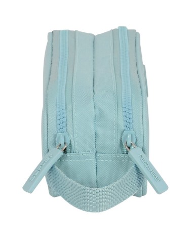 PORTATODO DOBLE SAFTA BASIC AZUL Portatodo Estuche | Fraber