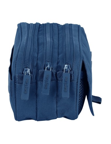 PORTATODO TRIPLE BIG SAFTA BASIC "MARINO" Portatodo Estuc...