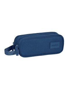 PORTATODO DOBLE SAFTA BASIC "MARINO" Portatodo Estuche | ...