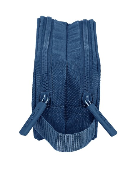 PORTATODO DOBLE SAFTA BASIC "MARINO" Portatodo Estuche | ...