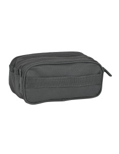 PORTATODO TRIPLE BIG SAFTA BASIC "GRIS" Portatodo Estuche... 2