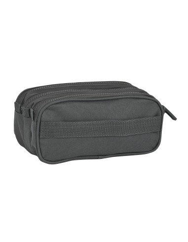 PORTATODO TRIPLE BIG SAFTA BASIC "GRIS" Portatodo Estuche...
