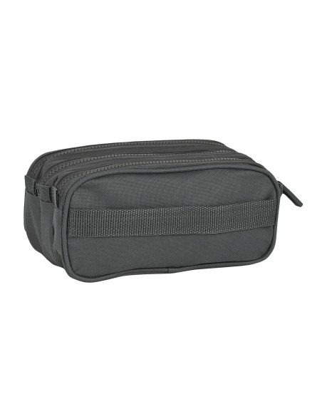 PORTATODO TRIPLE BIG SAFTA BASIC "GRIS" Portatodo Estuche...