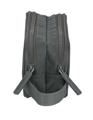 PORTATODO DOBLE SAFTA BASIC "GRIS" Portatodo Estuche | Fr...