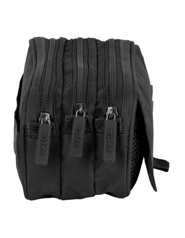 PORTATODO TRIPLE BIG SAFTA BASIC NEGRO Portatodo Estuche ...