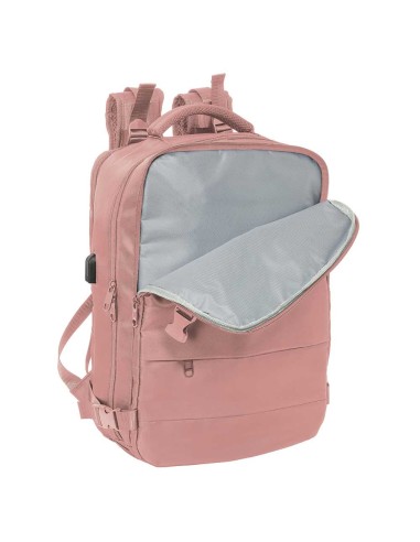 MOCHILA VIAJE CABINA PORTATIL 15,6'' SAFTA "ROSA" Mochila...