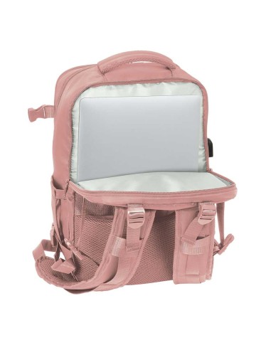 MOCHILA VIAJE CABINA PORTATIL 15,6'' SAFTA "ROSA" Mochila...