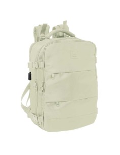 MOCHILA VIAJE CABINA PORTATIL 15,6'' SAFTA "BEIGE" Mochil...