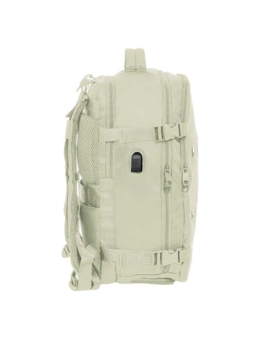 MOCHILA VIAJE CABINA PORTATIL 15,6'' SAFTA "BEIGE" Mochil...
