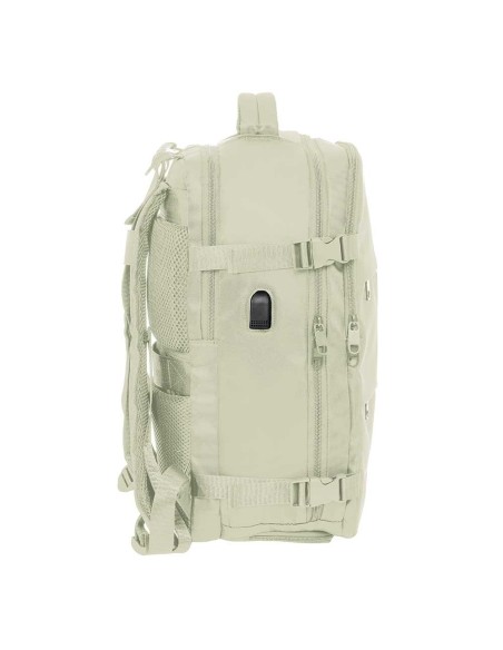 MOCHILA VIAJE CABINA PORTATIL 15,6'' SAFTA "BEIGE" Mochil...