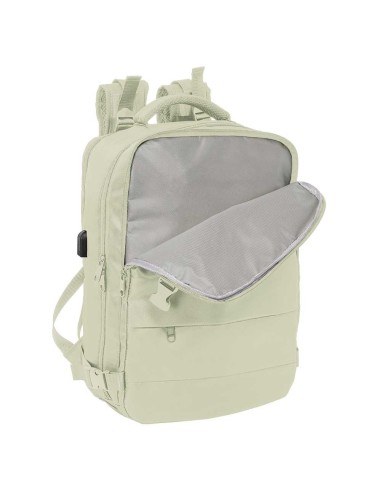 MOCHILA VIAJE CABINA PORTATIL 15,6'' SAFTA "BEIGE" Mochil...