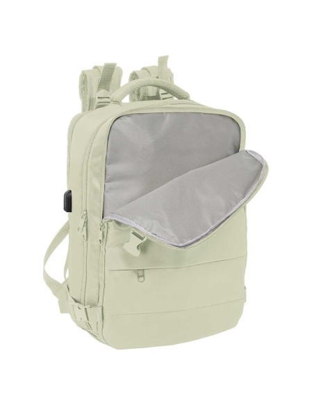 MOCHILA VIAJE CABINA PORTATIL 15,6'' SAFTA "BEIGE" Mochil...