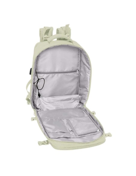MOCHILA VIAJE CABINA PORTATIL 15,6'' SAFTA "BEIGE" Mochil...