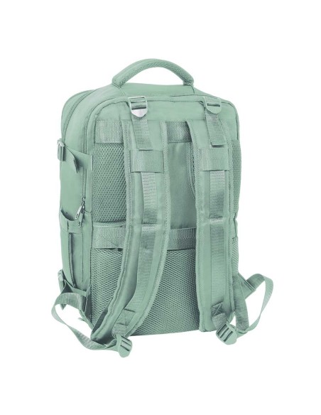 MOCHILA VIAJE CABINA PORTATIL 15,6'' SAFTA "VERDE PASTEL"...