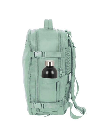 MOCHILA VIAJE CABINA PORTATIL 15,6'' SAFTA "VERDE PASTEL"...