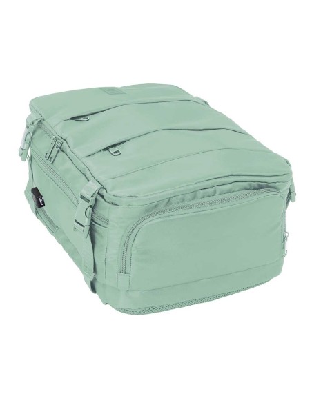 MOCHILA VIAJE CABINA PORTATIL 15,6'' SAFTA "VERDE PASTEL"...