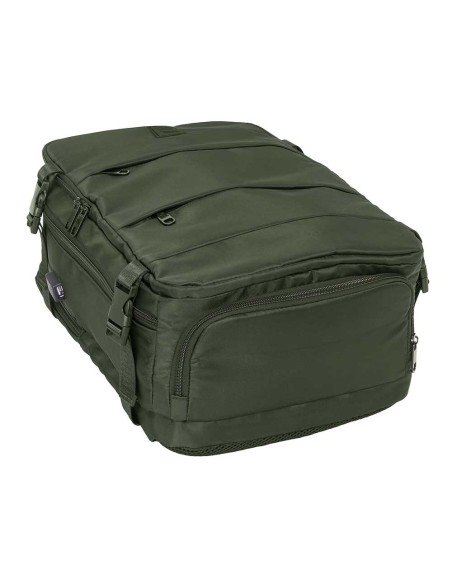 MOCHILA VIAJE CABINA PORTATIL 15,6'' SAFTA "VERDE" Mochil...