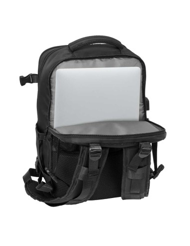 MOCHILA VIAJE CABINA PORTATIL 15,6'' SAFTA "NEGRO" Mochil...