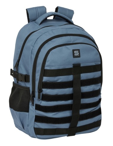 MOCHILA CROSS DOBLE SAFTA GRAFITO Mochilas de Viaje | Fraber
