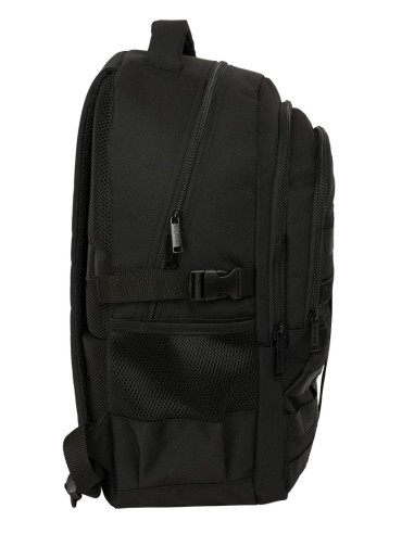 MOCHILA CROSS DOBLE SAFTA NEGRO Mochilas de Viaje | Fraber