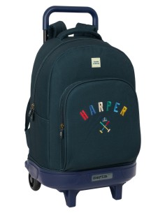MOCHILA GDE. C/RUEDAS COMPACT EXTRAIBLE HARPER & NEYER Nu...