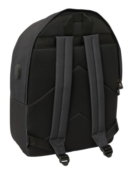MOCHILA DOBLE PARA PORTATIL 15,6"+USB HARPER & NEYER "BLA...