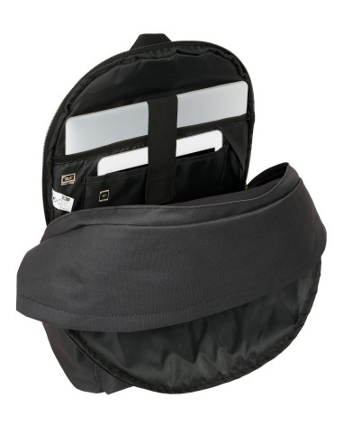 MOCHILA DOBLE PARA PORTATIL 15,6"+USB HARPER & NEYER "BLA...