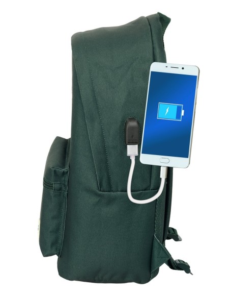 MOCHILA DOBLE PARA PORTATIL 15,6"+USB HARPER & NEYER "GRE...