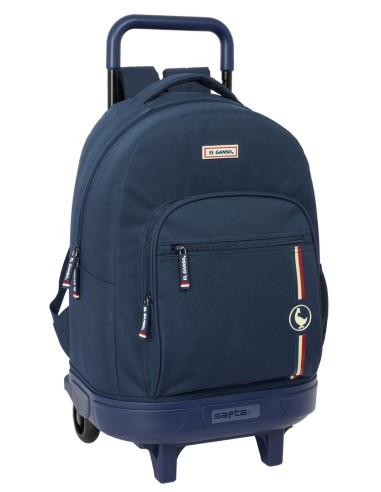 MOCHILA GDE. C/RUEDAS COMPACT EXTRAIBLE EL GANSO "ECLIPSE...