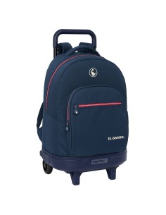MOCHILA GDE. C/RUEDAS COMPACT EXTRAIBLE EL GANSO "CLASSIC...