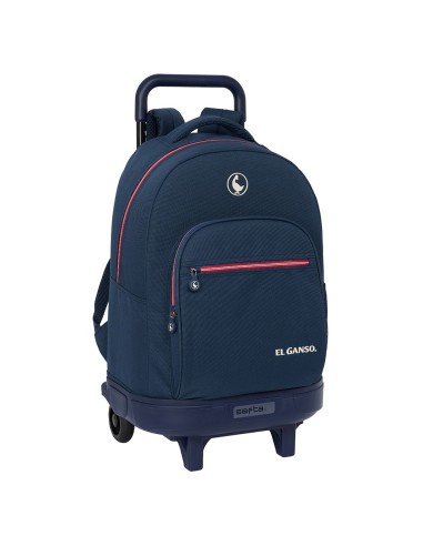 MOCHILA GDE. C/RUEDAS COMPACT EXTRAIBLE EL GANSO "CLASSIC...