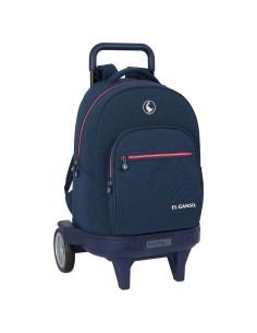 MOCHILA GDE. C/RUEDAS COMPACT EVOL. EXT. EL GANSO "CLASSI...
