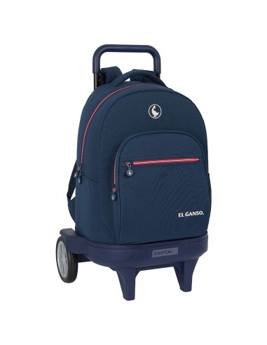 MOCHILA GDE. C/RUEDAS COMPACT EVOL. EXT. EL GANSO "CLASSI...