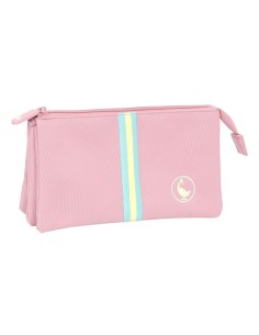 PORTATODO TRIPLE EL GANSO BASICS "PINK" Portatodo Estuche...