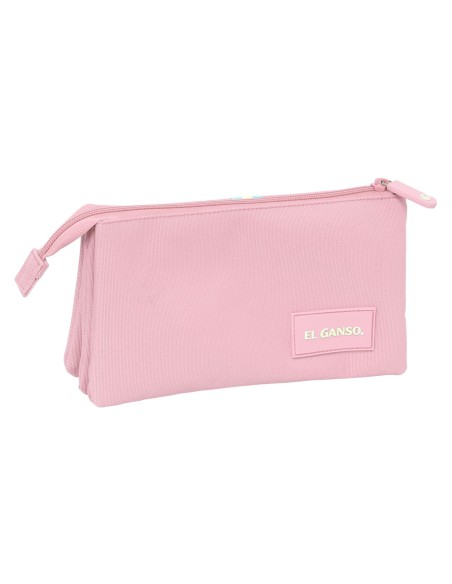 PORTATODO TRIPLE EL GANSO BASICS "PINK" Portatodo Estuche...