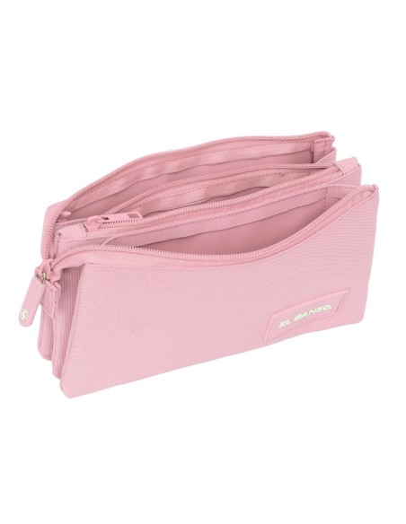 PORTATODO TRIPLE EL GANSO BASICS "PINK" Portatodo Estuche...