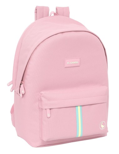 MOCHILA DOBLE PARA PORTATIL 15,6"+USB EL GANSO BASICS "PI...